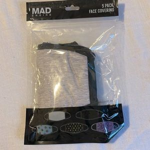 MAD Engine 5 Pack Face Covering - Brand New